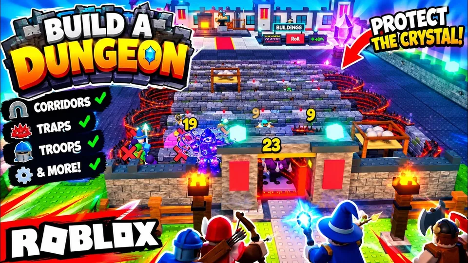 How to Farm Dark Souls in Build a Dungeon (Roblox)